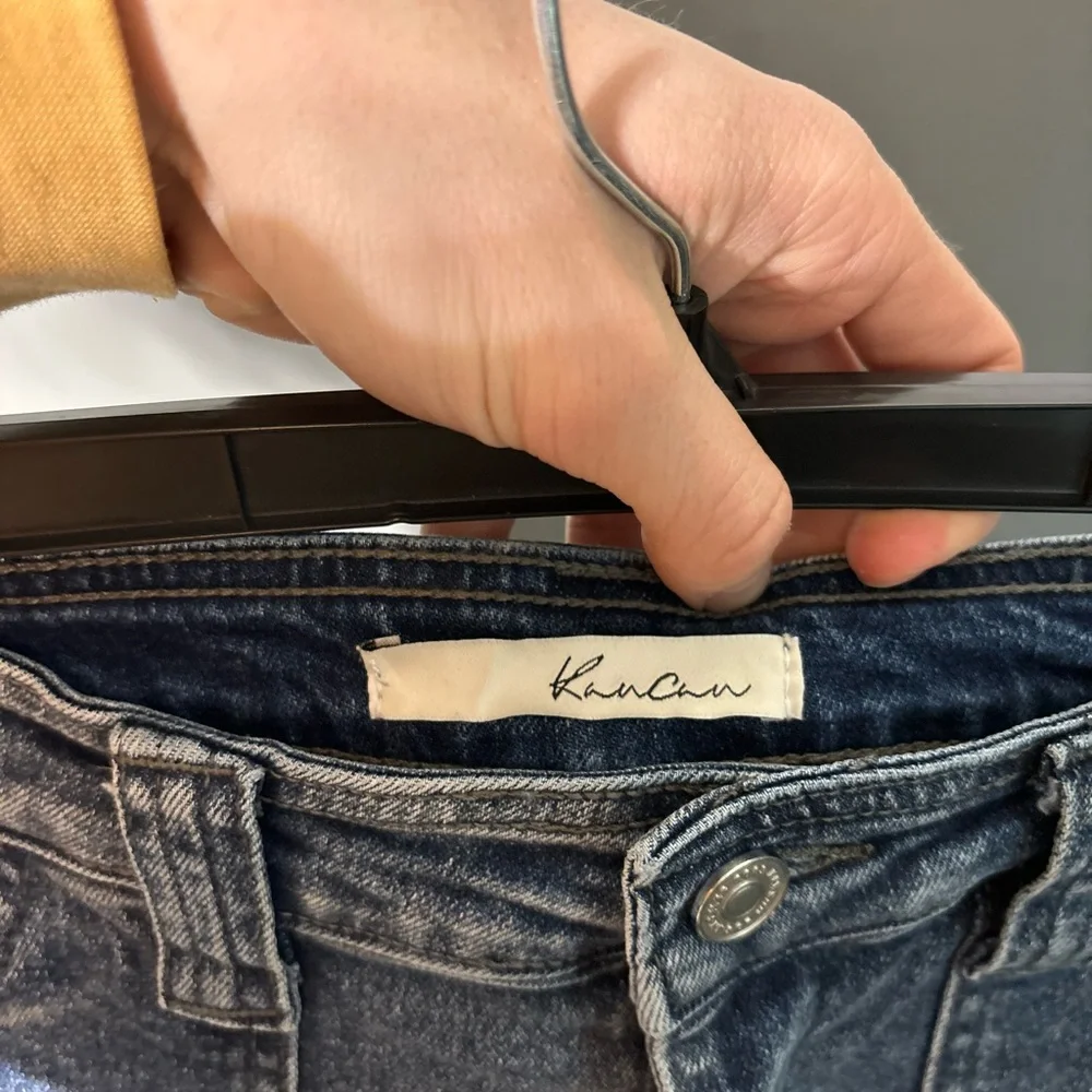 Kancan The Avery Straight Leg Cargo Jeans Size 28 - Picture 5 of 5